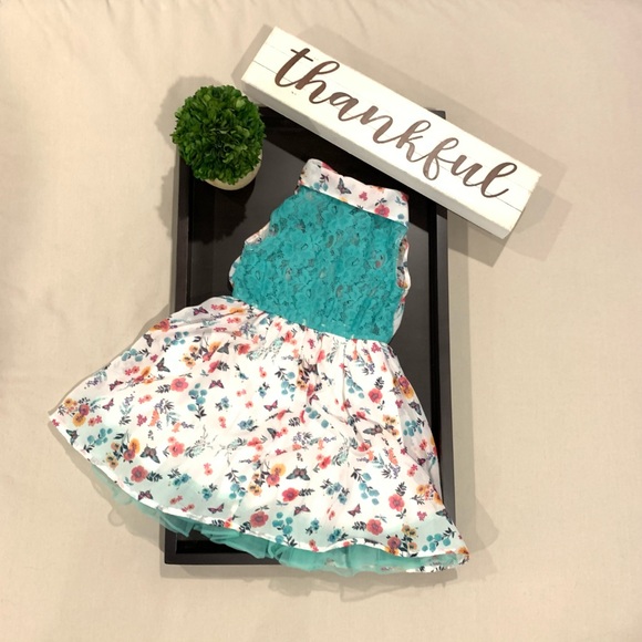 🎉HP🎉🦋Summer Dress👗 Beautees Size 5 - Picture 2 of 4